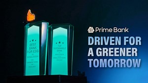 9.2K reactions · 185 shares |  Sustainability is not a trend - it’s our commitment! Prime Bank has been honored as the Best Bank for ESG in Bangladesh by Euromoney and recognized by Bangladesh Bank as the Top Sustainable Bank for the third consecutive year. We thank our customers and stakeholders for being part of this green journey. #PrimeBank #Sustainability #NetZeroBanking #GreenFinance | Prime Bank | Facebook