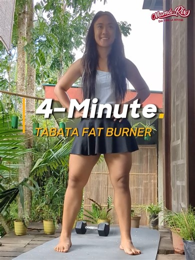 32K views · 1.1K reactions | TABATA FAT BURNER 1️⃣ JUMP SQUATS 2️⃣ SQUAT + LEG RAISES 3️⃣ SQUAT + TOE TAPS 4️⃣ SQUAT + PUNCHES 5️⃣ POP SQUATS 6️⃣ SQUAT + CROSS CRUNCHES 7️⃣ SQUAT + HEEL TAPS 8️⃣ LUNGE TO KNEE DRIVE | Mamá Rix | Facebook