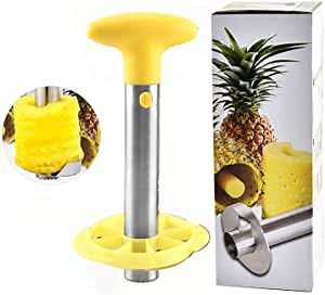 Simple Pineapple Corer, Stainless Steel Fruit Pineapple Peeler Slicer, Kitchen Tool for Cutting Pineapple Rings