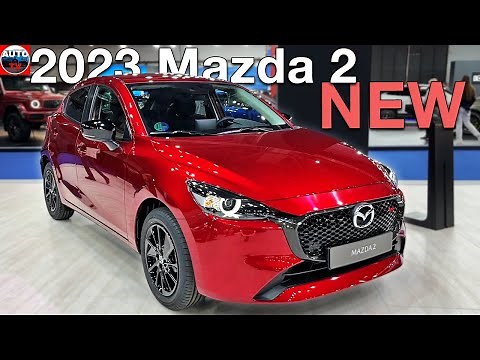 NEW 2023 Mazda 2 - Visual REVIEW interior, exterior