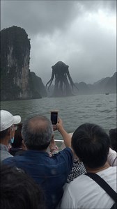 20-Foot Alien Creature Terrifies Tourists In Ha Long Bay, Vietnam #alien #creature #vietnam #ocean | Most Amazing Top 10
