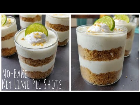 Key Lime Cheesecake Pie Shots | Easy No-Bake Key Lime Pie Recipe | Lime Cheesecake | Best Bites