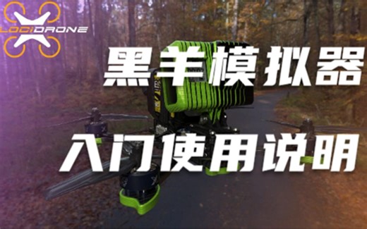 《小白穿越机》 第四期 黑羊模拟器使用教程velocidrone uncrashed、drl、liftof、黑羊模拟器测评总结 穿越机入门 穿越机教学