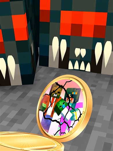 Zombie Boy Found a Family in Spiders After Parents#minecraft