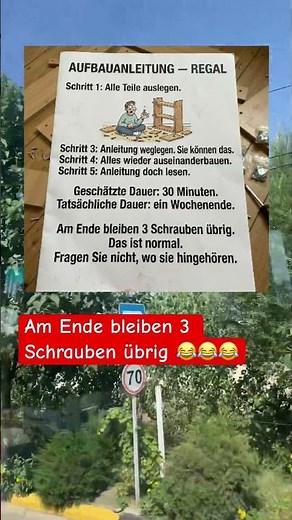 Die ehrlichste Aufbauanleitung Deutschlands 😂