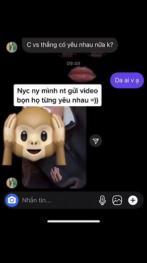 Funny Messaging App Moments with Cartoon Filters