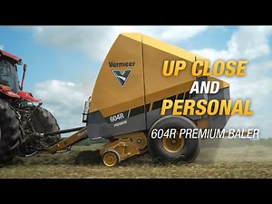 Walkaround of 604R Premium baler by Vermeer at National Farm Machinery Show 2020