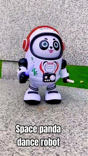 Space Panda dance robot 🤖🚀🌌🐼🕺🎼