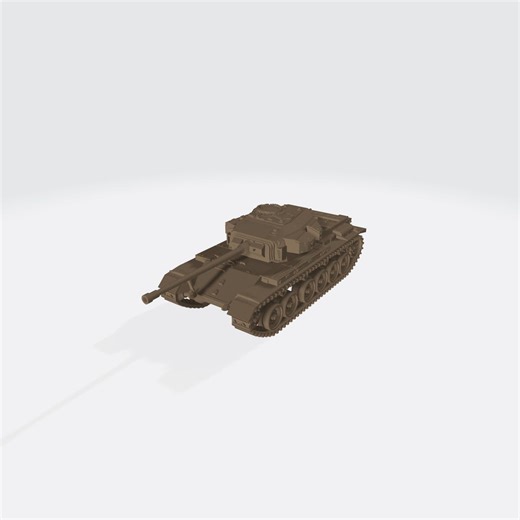 Centurion Mk 1 Tank – 3D Printed Wargaming Model Kit - Etsy