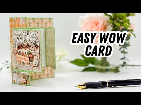 This Fun Fold Birthday Card Looks Complicated… But It’s So Easy