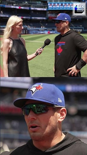 Blue Jays' Daulton Varsho gives an update on his injury