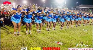 Young Virgins Zulu War Dance