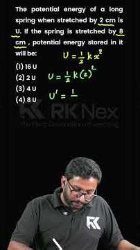 NEET 2026 Physics | Work Energy & Power - Most Repeated Important Question 💯 | RK Nex