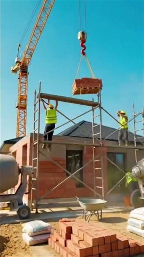 House Construction from Start to Finish – Fast-Motion Full Process