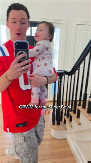 Your Internet niece was born on the Super Bowl last year, she attended her first Patriots game when she was just a few months old, and today gets to watch her @patriots in the Super Bowl!! | Kevin Cooney