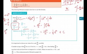 Integration by parts 1