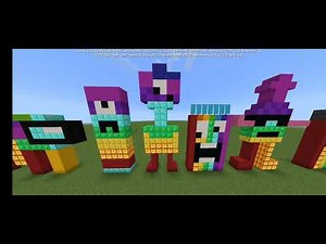 COUNTING 1 TO 100 Minecraft Numberblocks|Learn to Count|Counting To 100 song | Counting Song