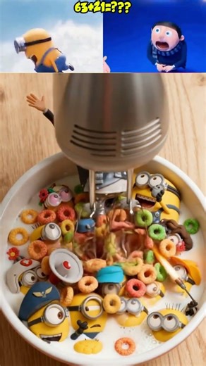 Mixer and mega pack unboxing toys #3d #minions #despicableme #asmr #fyp #shorts