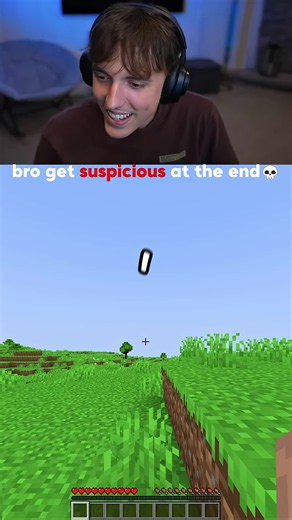 Bro got suspicious at the end #drdonut #minecraft #verity | Verity