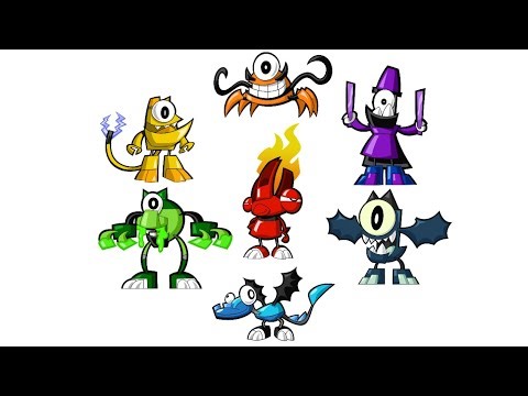 The 7 Mixel tribe souls (Mixels) [REUPLOAD]