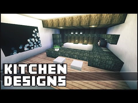 Minecraft - Kitchen Designs & Ideas
