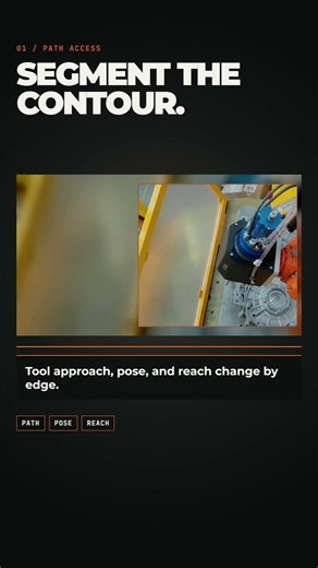 Robot Deburring: Map the Burr Locations First #Shorts