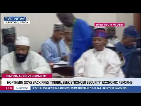 Northern Govs Back Tinubu, Seek Stronger Security, Economic Reforms
