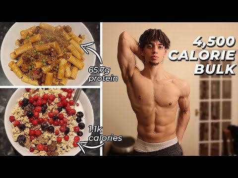 Bulking Meals 4500 Calories