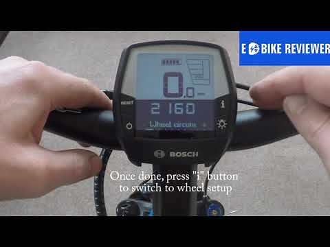 How to : Use and Setup Bosch Intuvia Display (Access to secret setup menu too)