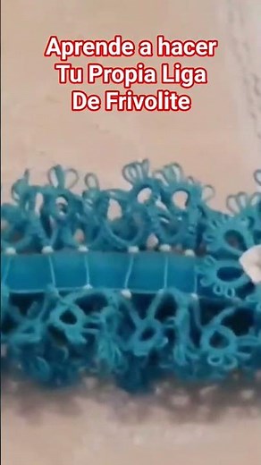 Aprende a hacer una Liga de Frivolite paso a paso. #frivolite #tatting