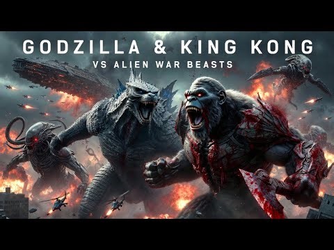Godzilla & King Kong vs. Alien War Beasts – Earth’s Final Defense.