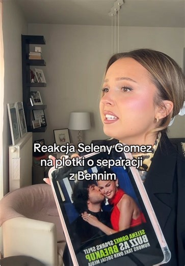 Reakcja Seleny Gomez na plotki o separacji z Bennim Blanco #selenagomez #bennyblanco #smieszne #plotki #dc