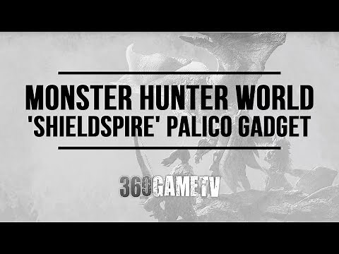 Monster Hunter World How to get the Shieldspire - Palico Gadget Locations Guide