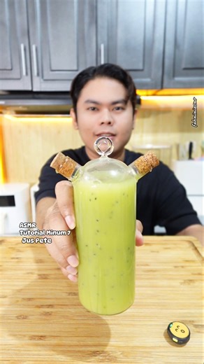 ASMR Tutorial Minum Part 7 Jus Pete dan Air Madu #Shorts #fahmimiasmr