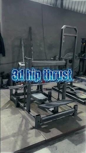 3D Hip Thrust Machine | Ultimate Glute Builder for Maximum Strength & Shape | FZ Fitness Factory
