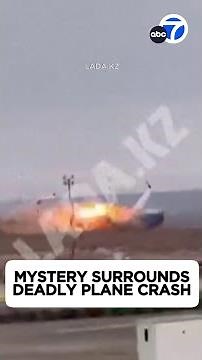 Video captures moment of deadly Azerbaijan Airlines crash