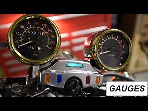 Restoring Vintage Motorcycle Gauges - Yamaha Virago 1000 Restoration Video 16