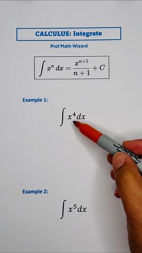 156K views · 2K reactions | Calculus: Integrate #math #mathematics | Prof Math Wizard | Facebook
