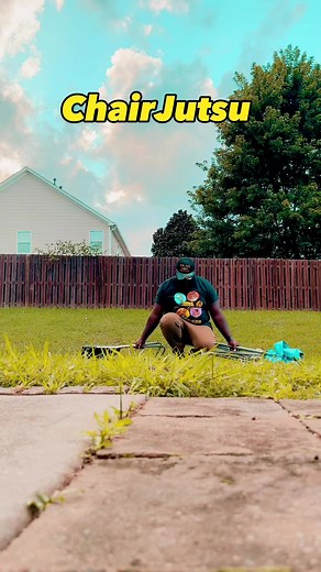 9.6K views · 290 reactions | 2 chair style is now available but don’t attempt this if you haven’t masters the basics! This is a high level technique that requires absolute focus. I only pulled it out as I see my brother in Detroit has already had to use his ChairJutsu so I must step it up! #detroit #foldingchair #chairjutsu #Alabama #jokes #Chair #technique #anime #style #like #share #follow #ScottAdkins #funnymoments #karate | Rogers Review | Facebook