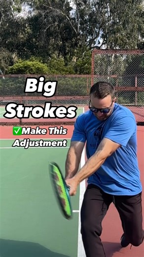 Matt Jones | Tennis Coach | 💥The Power Stroke💥 ❌Hugging the baseline and only moving side to side is only going to hurt you. ✅Adjust your recovery position behind... | Instagram