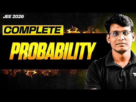 JEE 2026: Complete Probability in One Shot | WAR