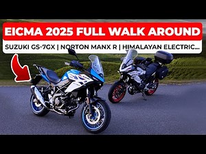 The biggest bike reveals at EICMA 2025: Norton, Royal Enfield, Honda, Suzuki, Benda |Full Walkaround