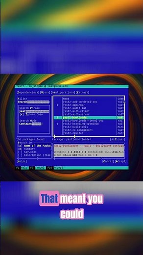 YaST: The Ultimate Linux Management Tool #shorts