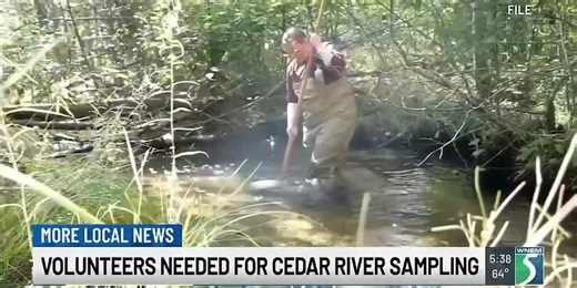 Volunteers needed for Cedar River sampling