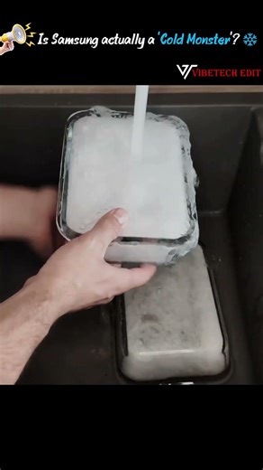 iPhone vs Samsung: The 12-Hour Ice Test! ❄️📱 Samsung Aura is Real! 👑🔥#shorts #tech #samsung #iphone