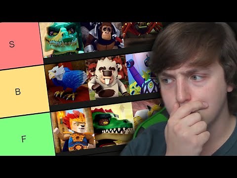 I Ranked *EVERY* Legends of Chima Character (Tier List)