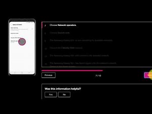 Samsung Galaxy S9 Plus Manual network selection