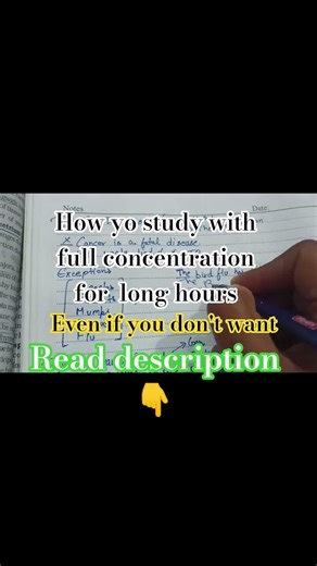 How to do study with full concentration😔Study motivation #motivation#study #selfstudy#focus#ytshort