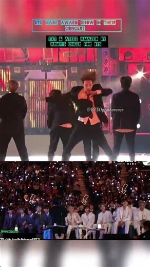 BTS amazed idols in mama19 #bts#v#jungkook#jin#jimin#rm#suga#jhope#army#kpop#trending#viral#jihyo