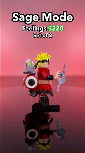 My RAREST Naruto Minifigs | Baryon Mode | Custom Lego #shorts